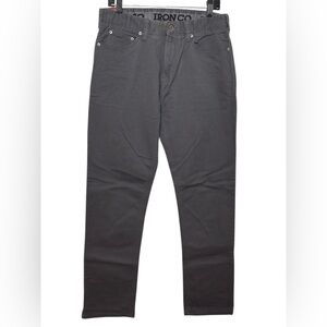 Iron Co. Men's Charcoal Straight Jeans 32x32 NWT